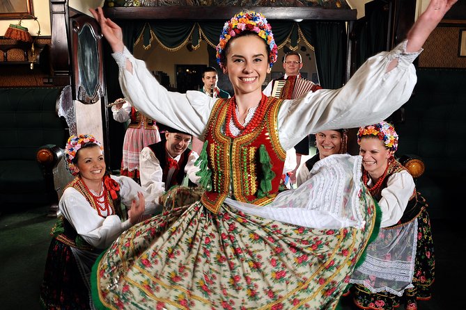 Polish Folk Show with 3 course dinner in Krakow legendary restaurant - Michalik’s Cave: where the folk show actually feels local