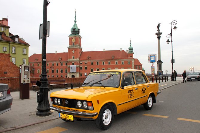 Private Historical Tour of Warsaw by a Retro Fiat with Pickup - Quick takeaways before you book