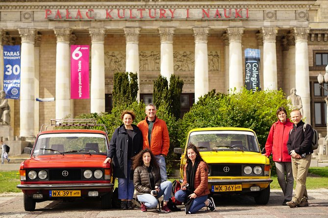 Private Tour: Warsaw City Sightseeing by Retro Fiat - Royal Route Stops and Warsaw’s Symbols, From the Mermaid to the Fortifications