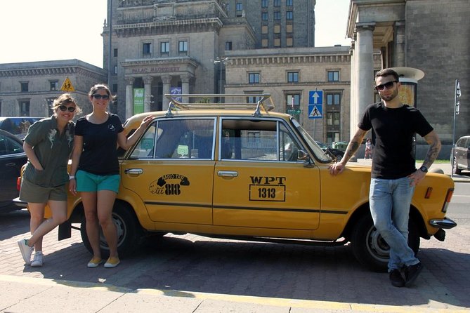 Private Tour: Warsaw City Sightseeing by Retro Fiat - Milk Bar Breaks and Optional Museums, Food and Culture on Your Terms