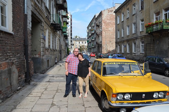Private Tour: Warsaw's Jewish Heritage by Retro Fiat - Route Overview: How the Day Moves Through Time