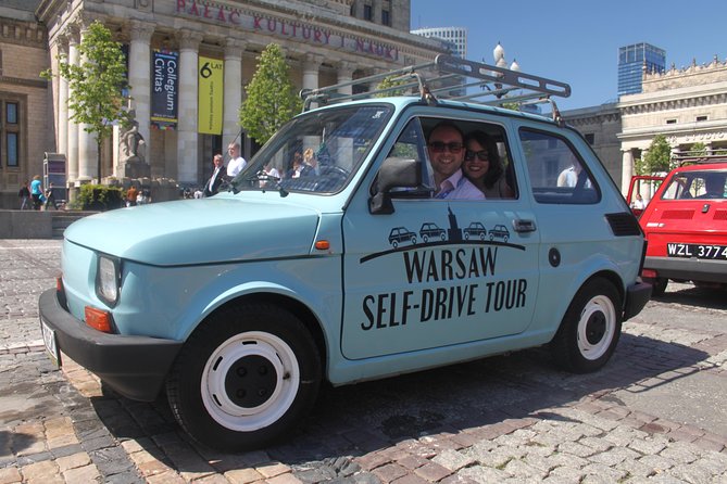 Retro Fiat Self-Drive Tour in Warsaw - Old Town and the Royal Route: UNESCO streets, squares, and the castle views