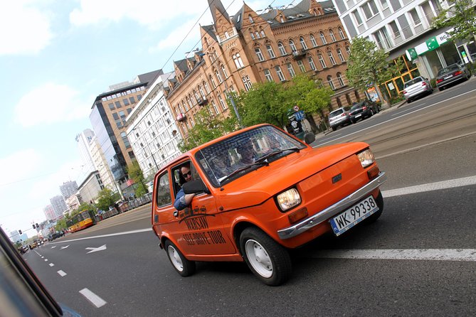 Retro Fiat Self-Drive Tour in Warsaw - The route in plain English, Palace to Praga and back