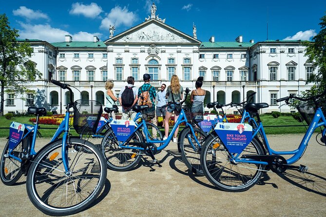 Secrets of Warsaw 4-hour Bike Tour - E.Wedel Break Time, Chocolate Traditions, and a Real Pause