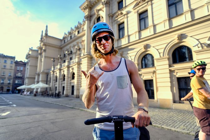 Segway Tour of Krakow: Full Tour (Old Town + Jewish Quarter) - 3-Hours of Magic! - Father Bernatek Footbridge and the River Views You’ll Actually Use