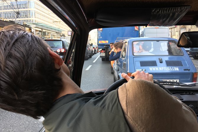 Self-Drive Tour: Communist Warsaw by Retro Fiat "Toddler" - Vodka at the end and photos after: small perks that actually help