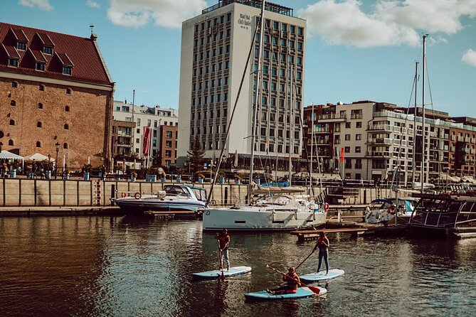 SUP Private Tour in Motlawa River - Motława SUP in Gdansk: the viewpoint that changes everything