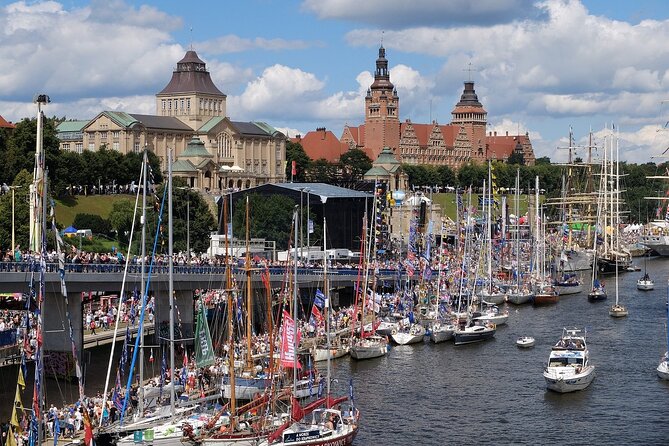 Szczecin Walking Tour: Explore Top Sights & Hidden Gems - Karłowicz Philharmonic, modern design you can read at a glance