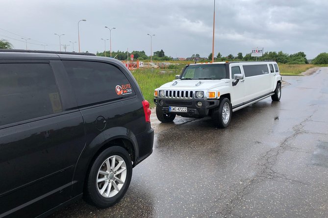 Taxi from Gdańsk airport to city centre ( old town Gdańsk ) - The transfer ride: what 20 to 40 minutes usually feels like