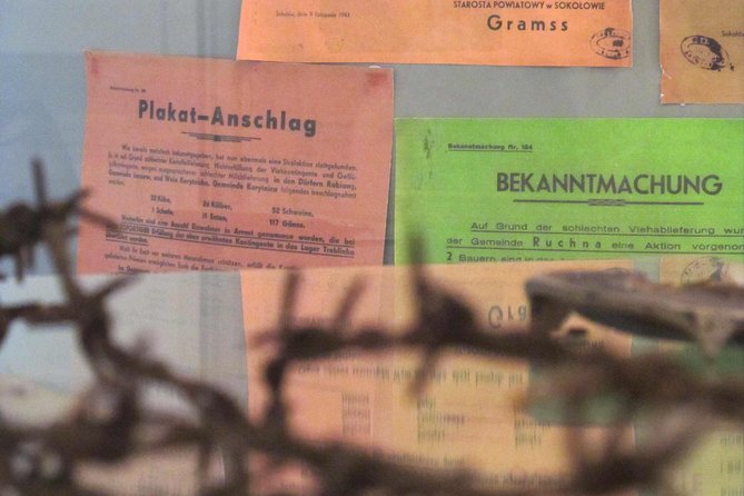 Treblinka Camp Museum tour from Warsaw with hotel pickup - Inside the Treblinka Museum, Documents, Testimony, and a Camp Model