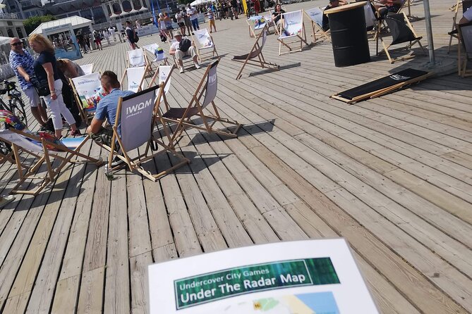 Undercover City Games: Gdynia - Where you start and finish: Fountainskwer Kościuszki to the same spot