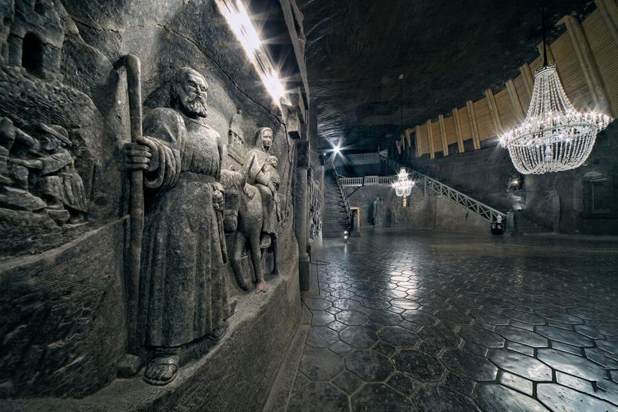 Unesco List; Wieliczka Salt Mine Half-Day Tour from Kraków - From Kraków to Wieliczka, with time built in for the mine