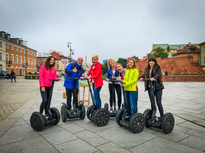 Warsaw: 2-Hour Guided Segway Tour - National Stadium passing by, plus the story behind it