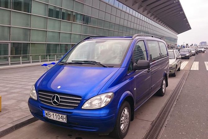 Warsaw Chopin Airport private transfer 5 to 8 passengers - Inside the Air-Conditioned Minivan, Comfort for 5 to 8 People