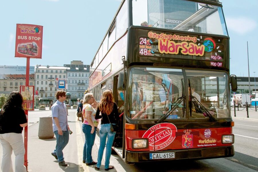 Warsaw: City Sightseeing Hop-On Hop-Off Bus Tour - Blue Route: the royal parks, Chopin, and a stronger museum run
