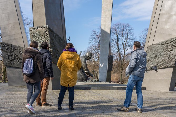 Warsaw: Communism Tour in an Original Socialist Van - Stop 2 and 3: communist institutions and the Party House called Palm Tree