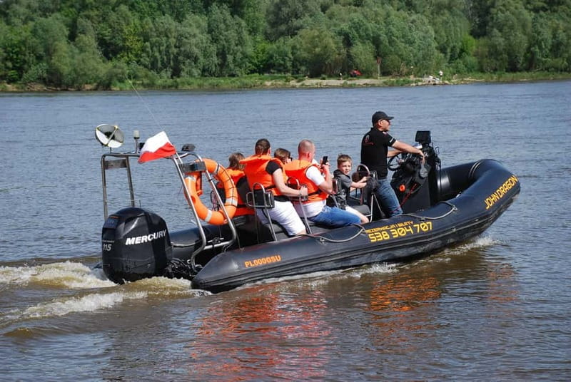 Warsaw: High-Speed Vistula River RIB Boat Adventure - The Vistula’s rocky start sets you up for the real fun