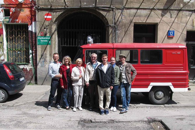 Warsaw Jewish Ghetto: private tour by retro car with hotel pickup - Timing, walking, and what to wear on this route