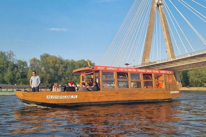 Warsaw Traditional Vessel Cruise Along the Vistula River - A 55-minute Vistula cruise is the best kind of time saver
