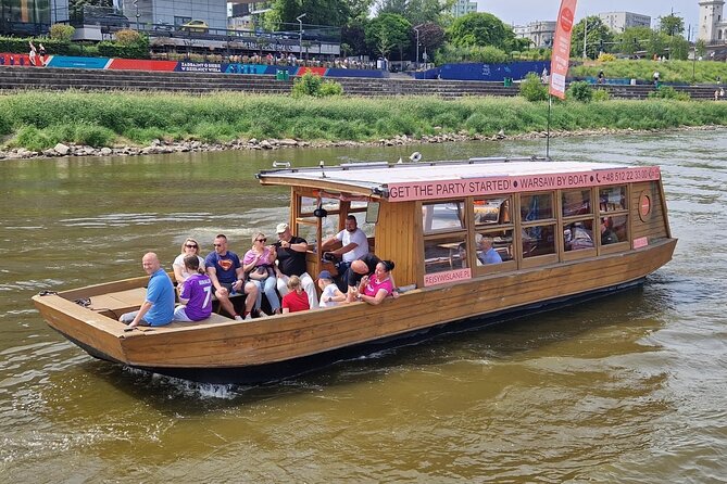 Warsaw Traditional Vessel Cruise Along the Vistula River - Old Town from the river: Royal Castle, Barbican, and St. John’s Cathedral views