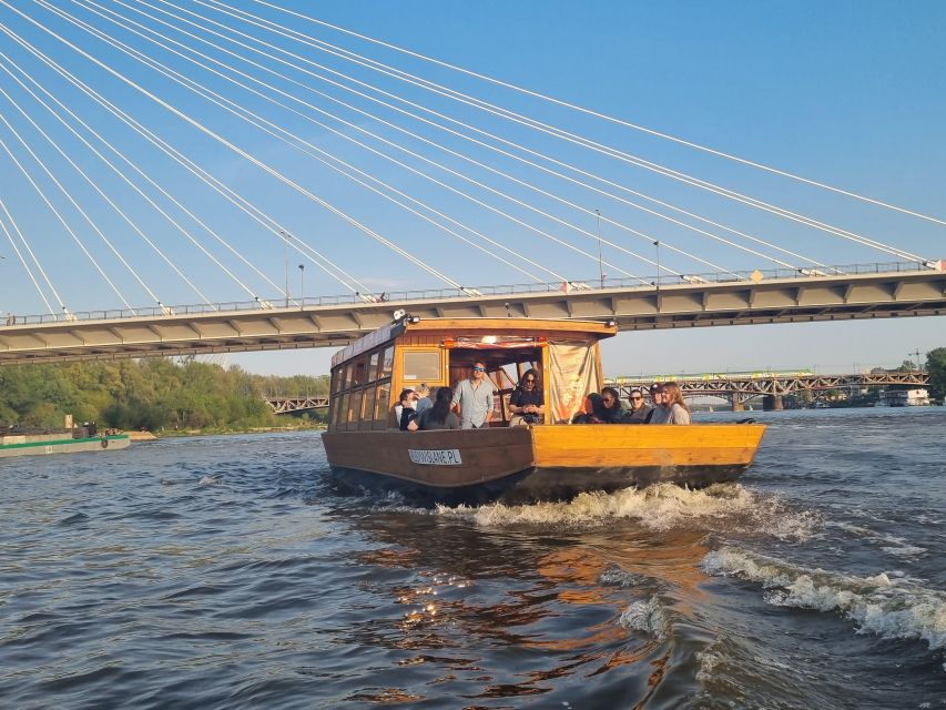 Warsaw: Vistula Cruise - Getting on board at the Mermaid Monument, and how boarding works