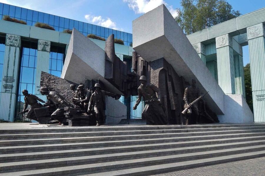 Warsaw: WWII Private Tour by Retro Minibus with Hotel Pickup - How the archival photos work, and why your brain remembers streets better