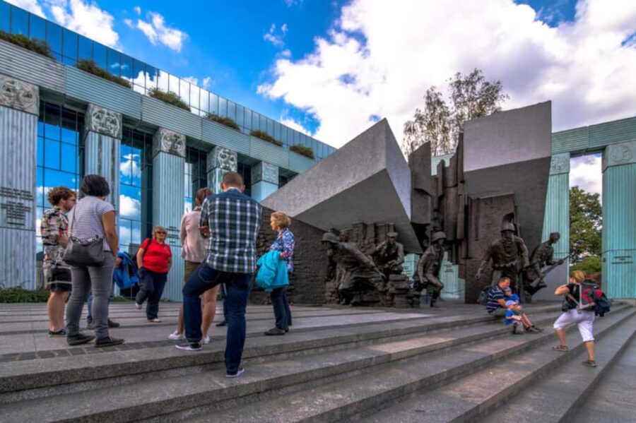 World War 2 in Warsaw walking tour in English - The former Nazi German District, where control had a street address