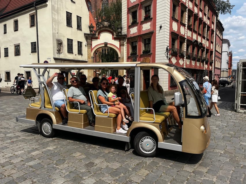 Wroclaw: City Tour Sightseeing By Golf Cart Shared Or Privat - Sand Island and Kathedral Island: the quick-view power stops