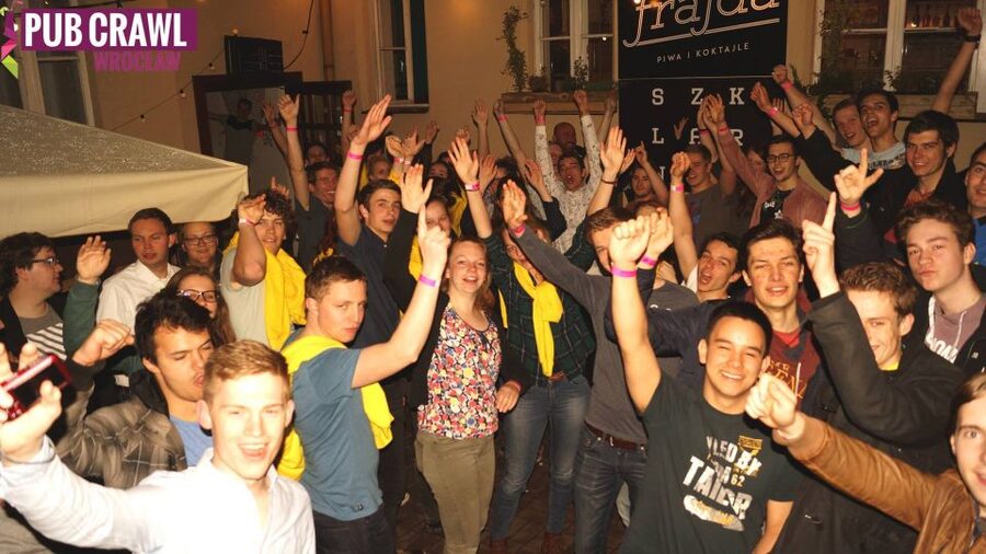 Wroclaw Pub Crawl with Free Drinks - The First Drink and the Best Way to Start Nightlife