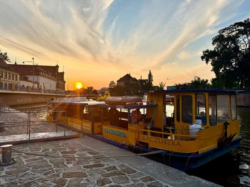 Wroclaw: Ticket for Old Town Boat Cruise - Boarding at Grodzka Street, Pod Mostem, and what to expect on arrival