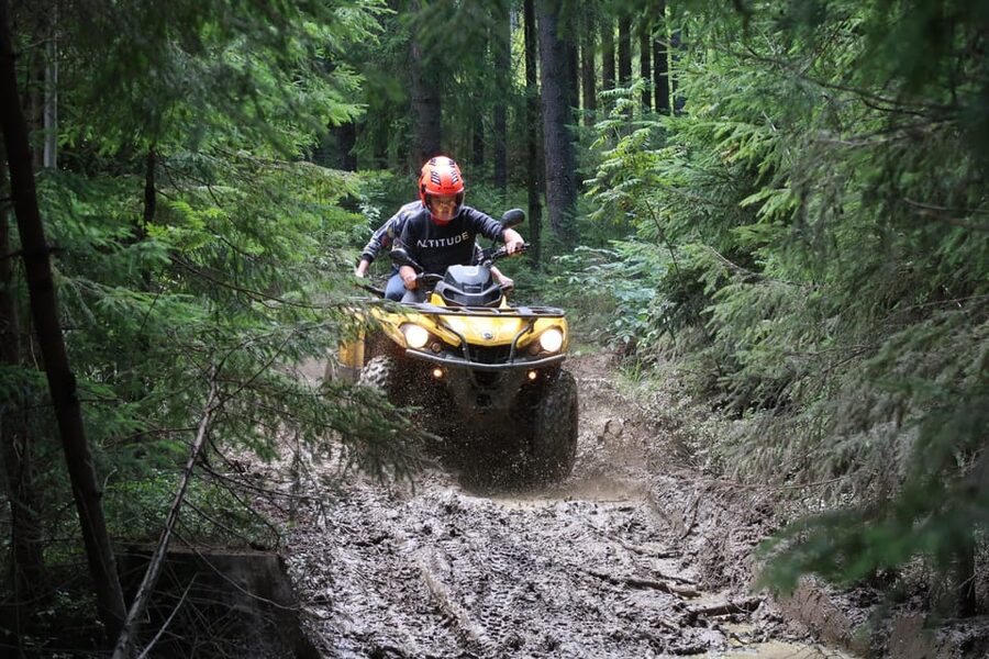 Zakopane: Quad Bike Adventure with Optional Meal - The 1-hour ride flow, from briefing to the backroads