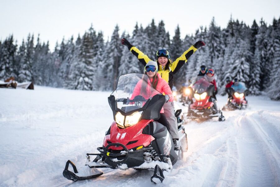 Zakopane: Snowmobiles Expedition and Optional Bonfire - Your route: briefing, guided riding, and photo stops up high